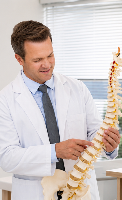Cirurgia robótica da coluna e planejamento avançado